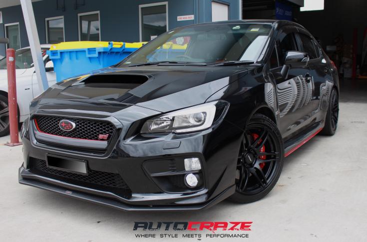 SUBARU WRX CC02 MATTE BLACK